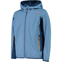 Cmp chaqueta softshell niño KID JACKET FIX HOOD vista detalle