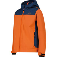 Cmp chaqueta softshell niño KID JACKET FIX HOOD vista detalle