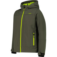 Cmp chaqueta softshell niño KID JACKET FIX HOOD vista detalle