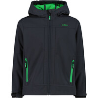 Cmp chaqueta softshell niño KID JACKET FIX HOOD vista frontal