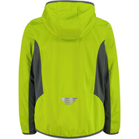Cmp chaqueta softshell niño KID JACKET FIX HOOD vista trasera