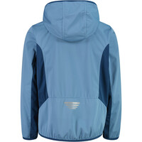 Cmp chaqueta softshell niño KID JACKET FIX HOOD vista trasera