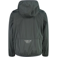 Cmp chaqueta softshell niño KID JACKET FIX HOOD vista trasera