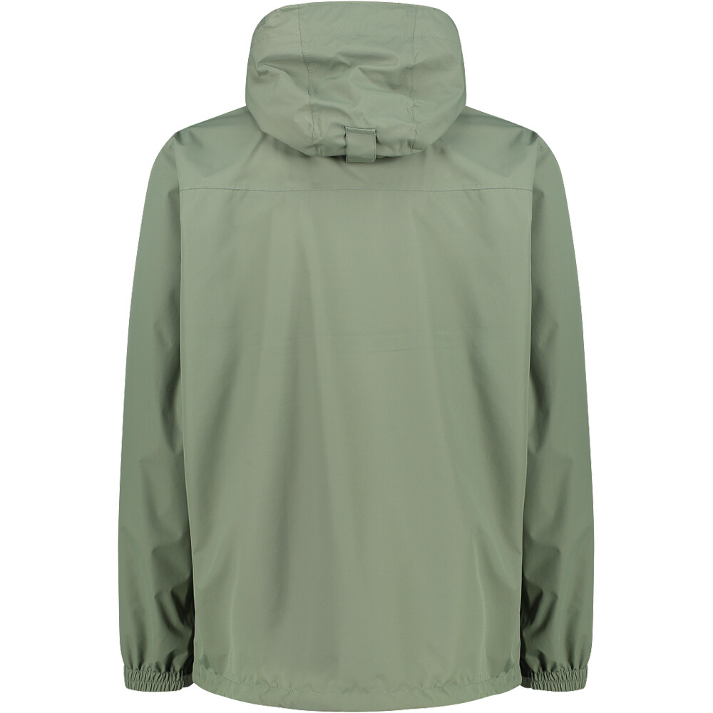 Cmp chubasquero hombre MAN JACKET ZIP HOOD WITH VENTILATION vista trasera