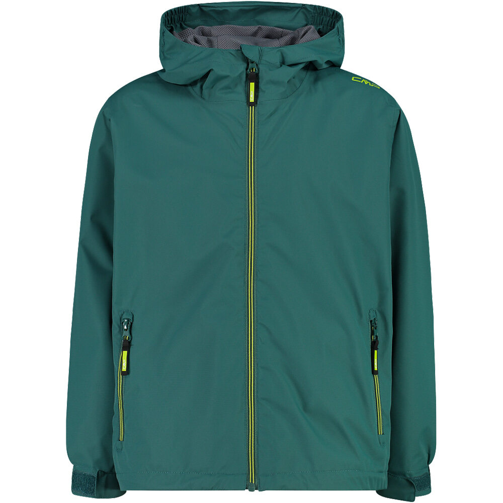 Cmp chubasquero impermeable niño KID JACKET FIX HOOD vista frontal