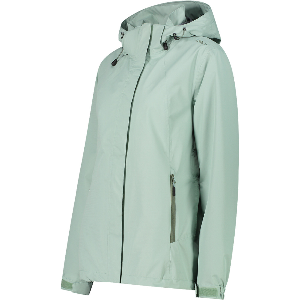 Cmp chubasquero mujer WOMAN JACKET ZIP HOOD WITH VENTILATION vista detalle