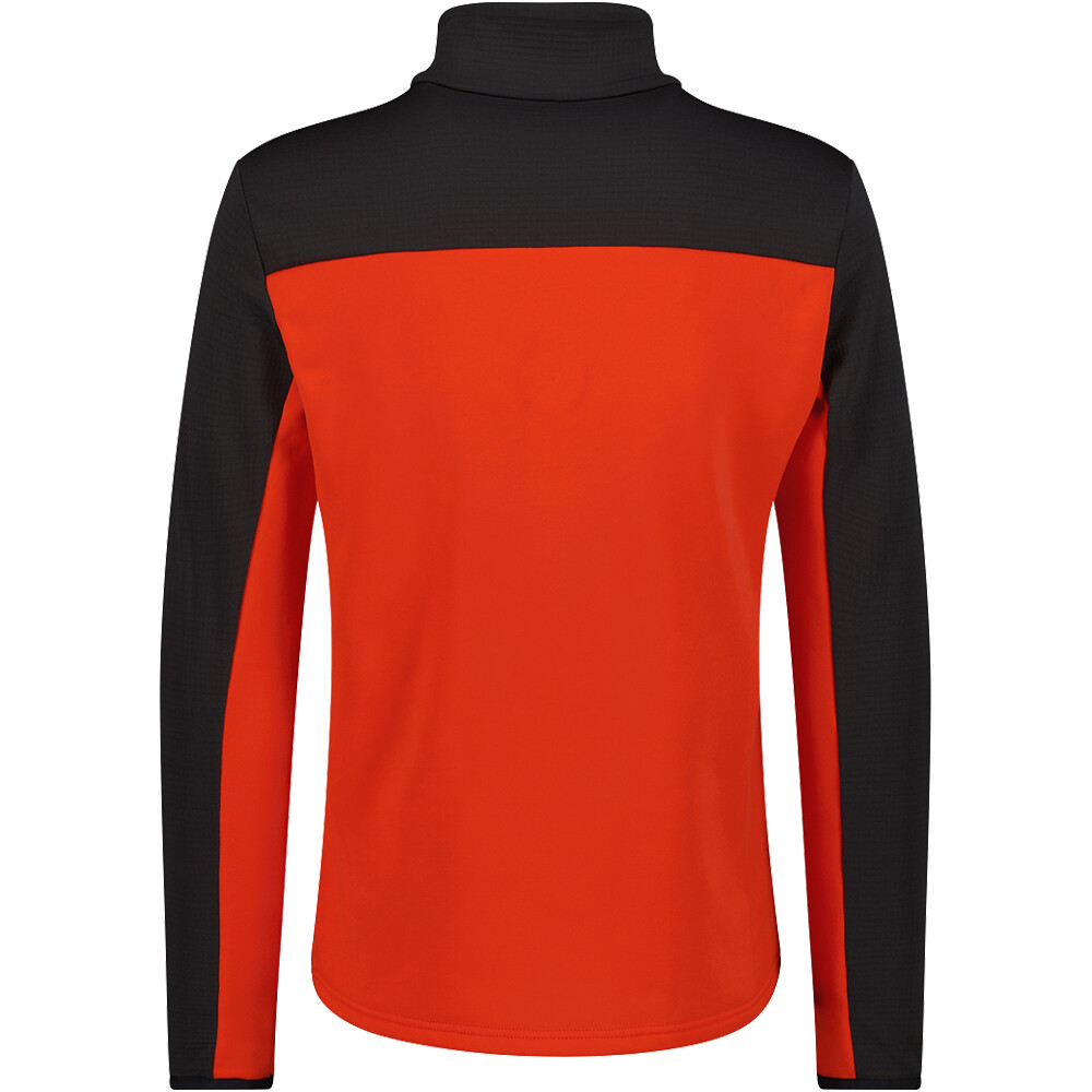Cmp forro polar esquí hombre MAN SWEAT vista trasera