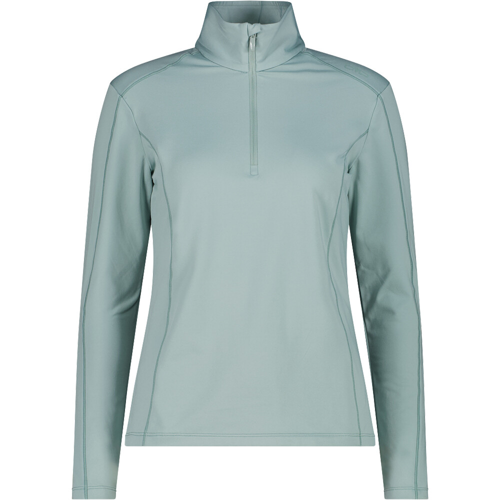Cmp forro polar esquí mujer WOMAN SWEAT VE vista frontal
