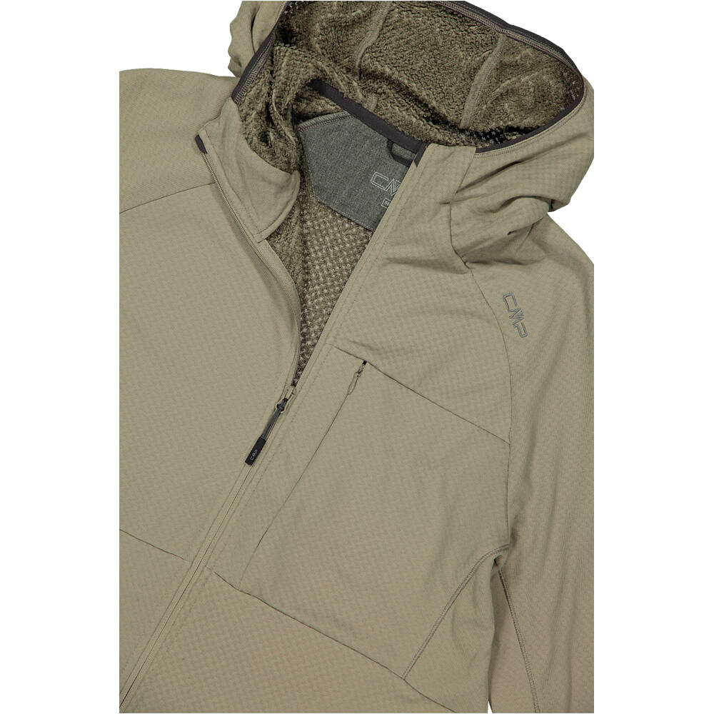 Cmp forro polar hombre MAN JACKET FIX HOOD 04