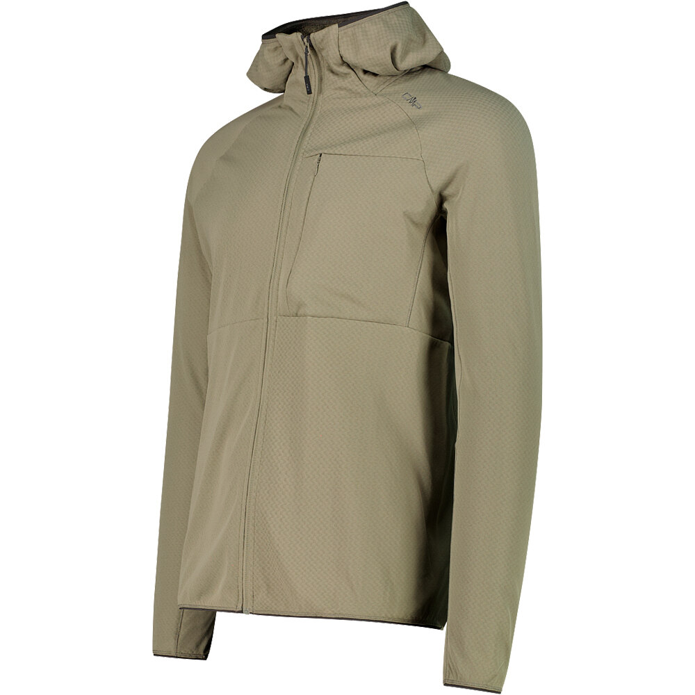 Cmp forro polar hombre MAN JACKET FIX HOOD vista detalle
