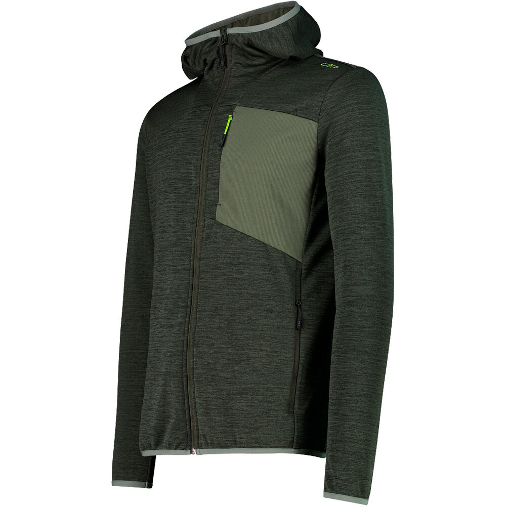 Cmp forro polar hombre MAN JACKET FIX HOOD vista detalle