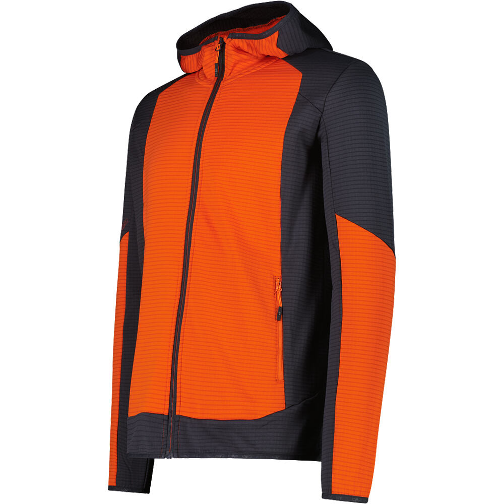 Cmp forro polar hombre MAN JACKET FIX HOOD vista detalle