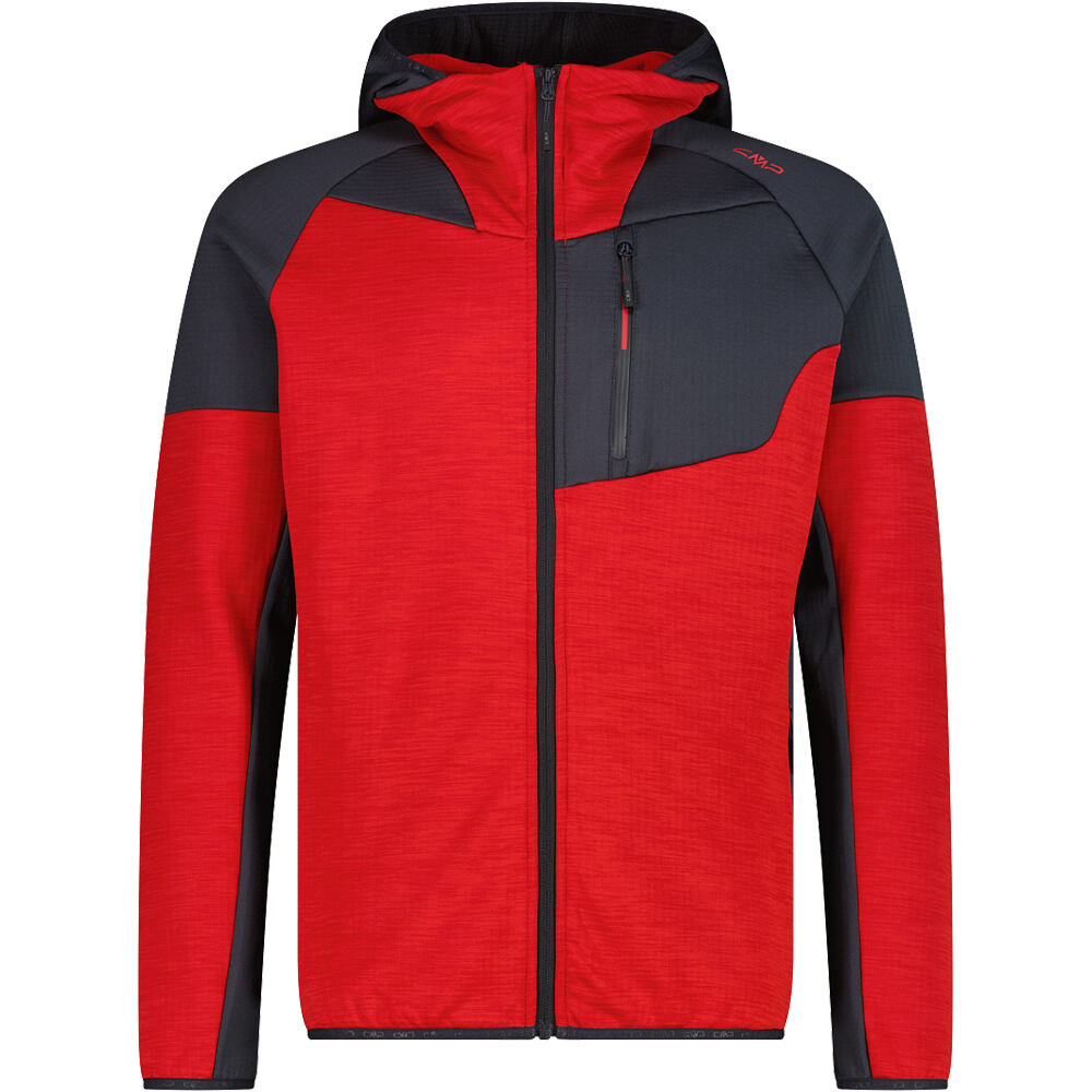 Cmp forro polar hombre MAN JACKET FIX HOOD vista frontal