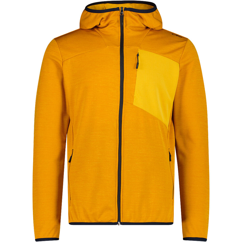 Cmp forro polar hombre MAN JACKET FIX HOOD vista frontal