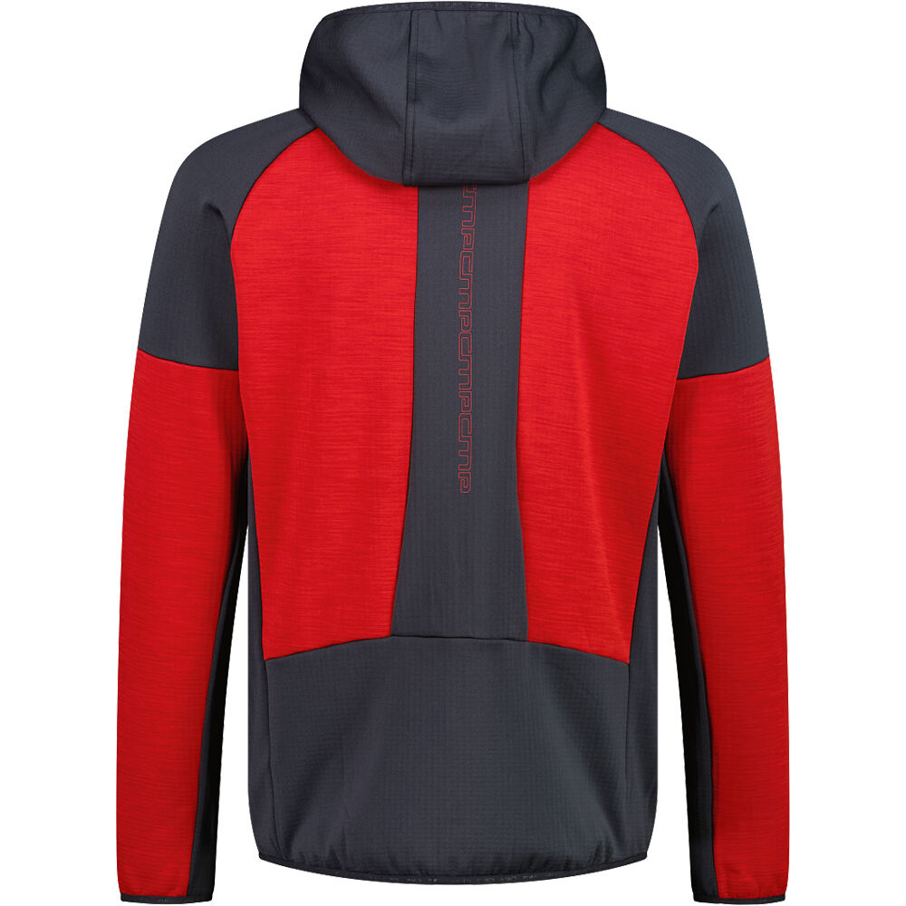 Cmp forro polar hombre MAN JACKET FIX HOOD vista trasera
