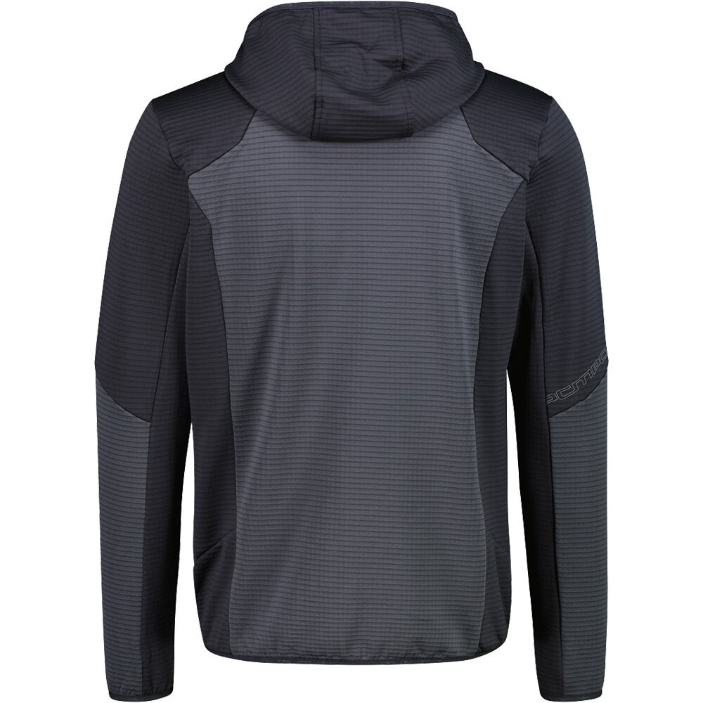 Cmp forro polar hombre MAN JACKET FIX HOOD vista trasera