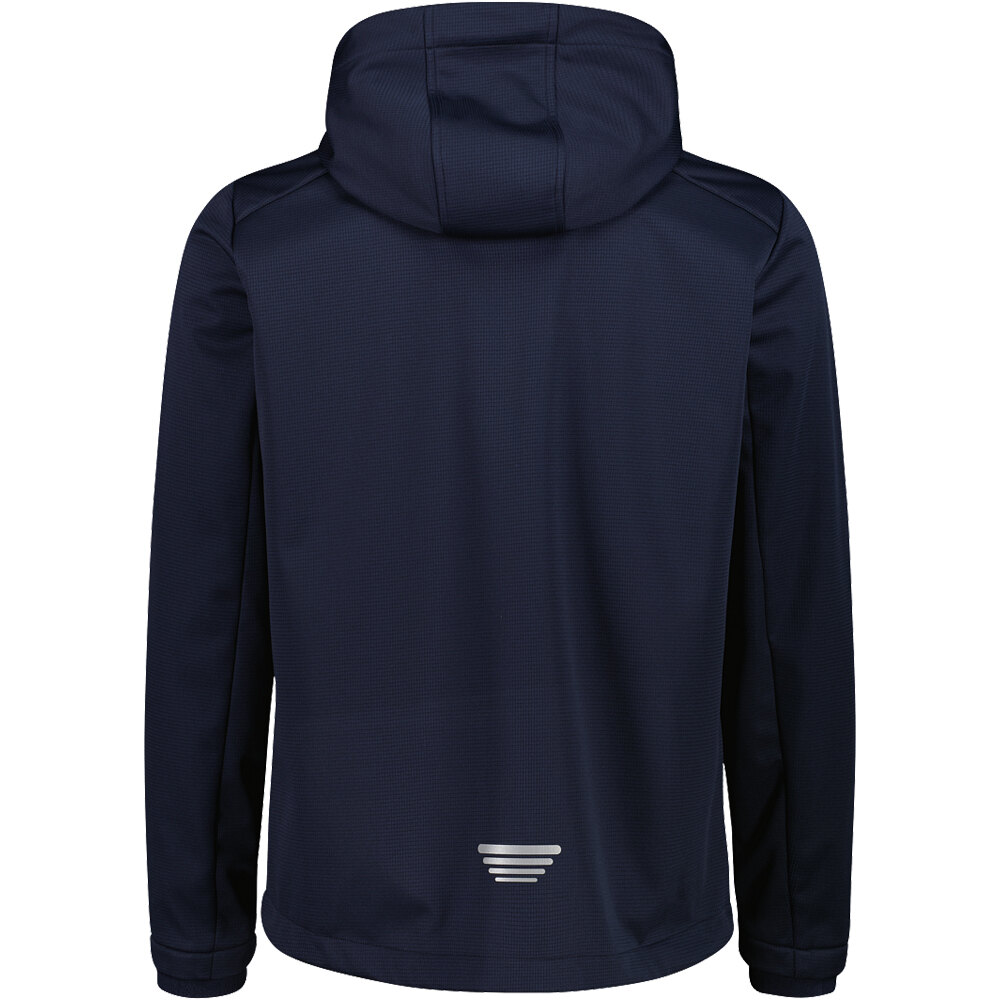 Cmp forro polar hombre MAN JACKET ZIP HOOD vista trasera