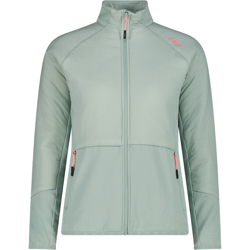 Cmp forro polar mujer KILDAR WOMAN JACKET HYBRID vista frontal