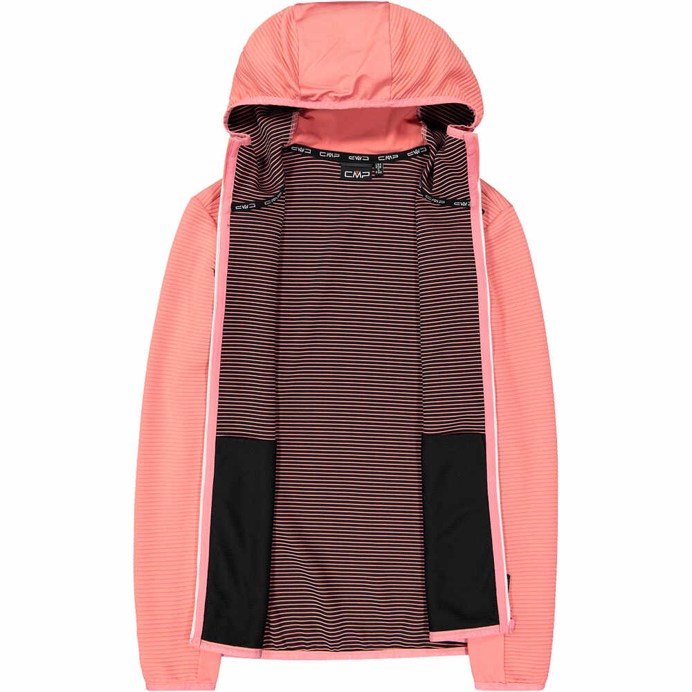 Cmp forro polar mujer WOMAN JACKET FIX HOOD 03