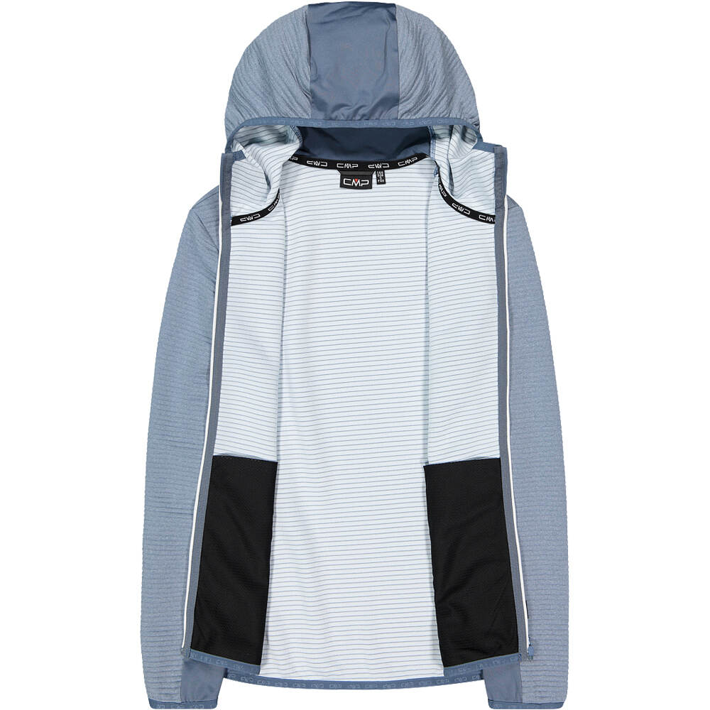 Cmp forro polar mujer WOMAN JACKET FIX HOOD 03