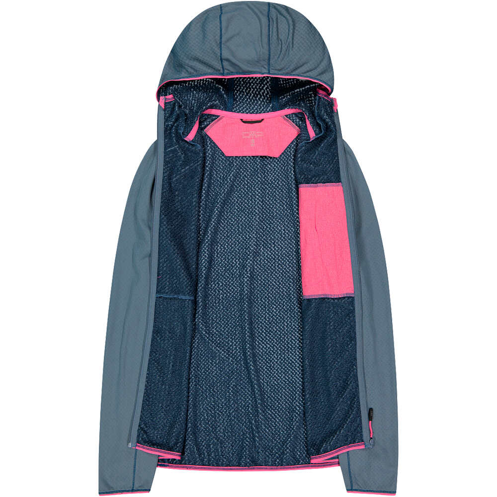 Cmp forro polar mujer WOMAN JACKET FIX HOOD 03