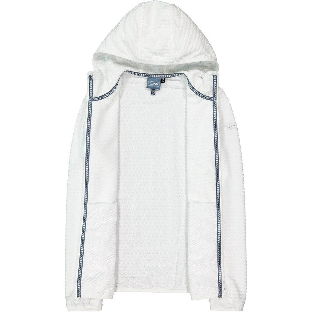 Cmp forro polar mujer WOMAN JACKET FIX HOOD 03
