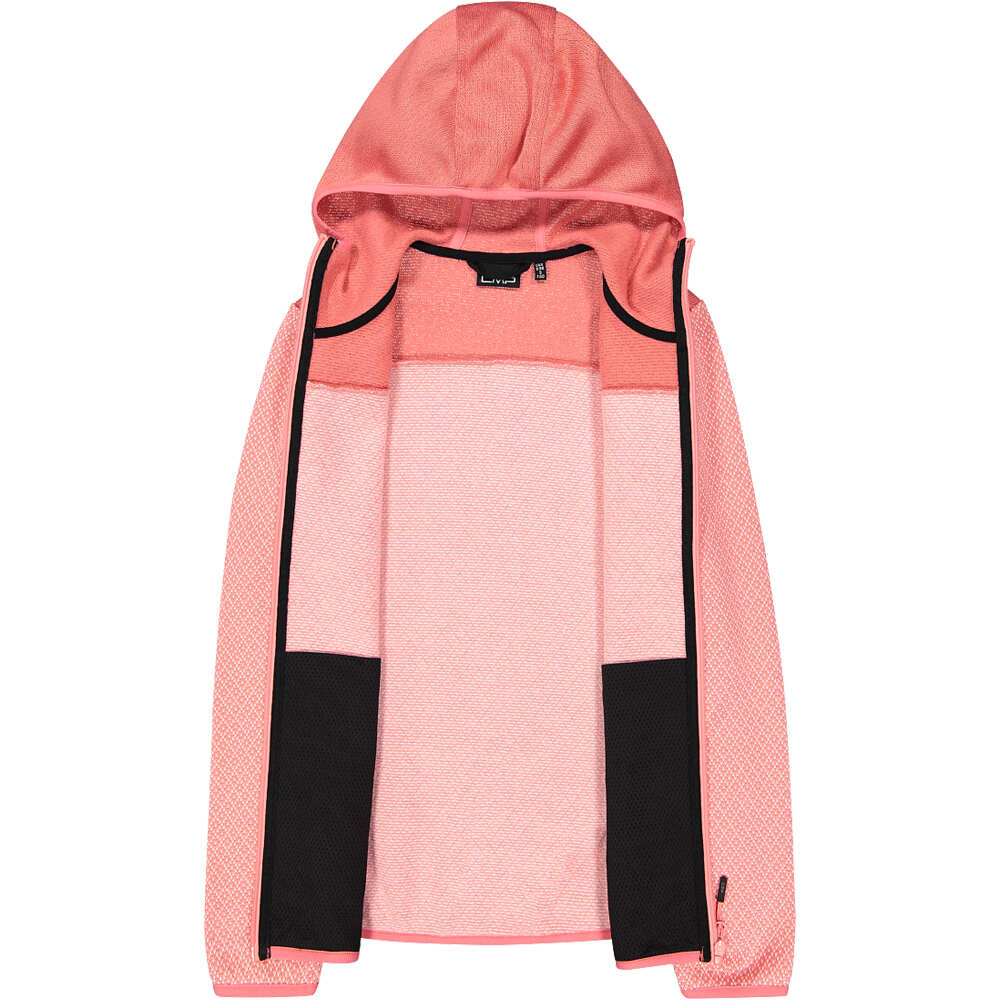 Cmp forro polar mujer WOMAN JACKET FIX HOOD 03