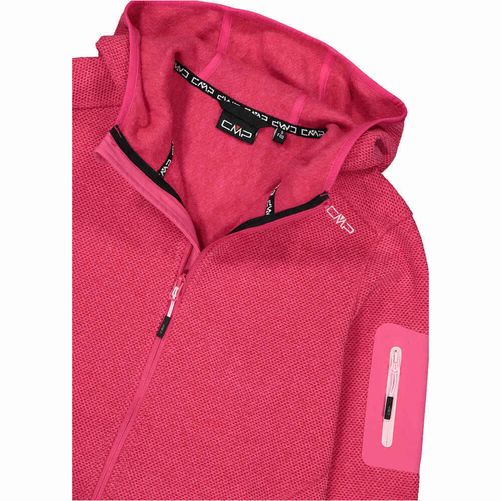 Cmp forro polar mujer WOMAN JACKET FIX HOOD 05