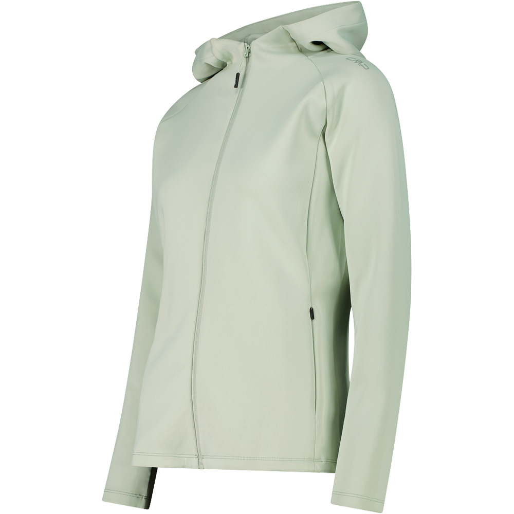 Cmp forro polar mujer WOMAN JACKET FIX HOOD vista detalle