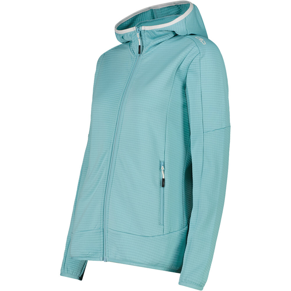 Cmp forro polar mujer WOMAN JACKET FIX HOOD vista detalle
