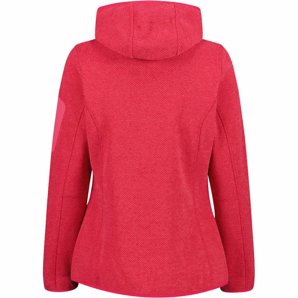 Cmp forro polar mujer WOMAN JACKET FIX HOOD vista trasera