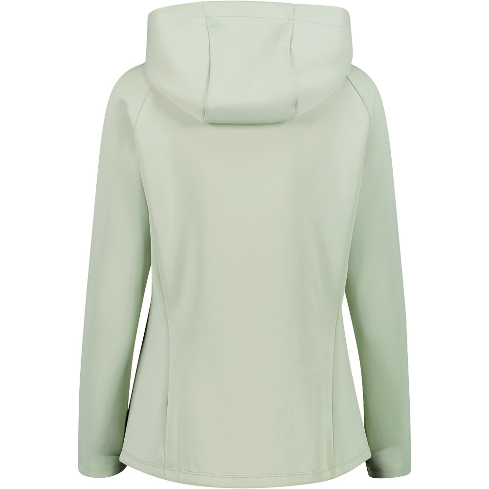 Cmp forro polar mujer WOMAN JACKET FIX HOOD vista trasera