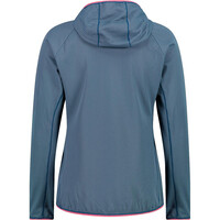 Cmp forro polar mujer WOMAN JACKET FIX HOOD vista trasera