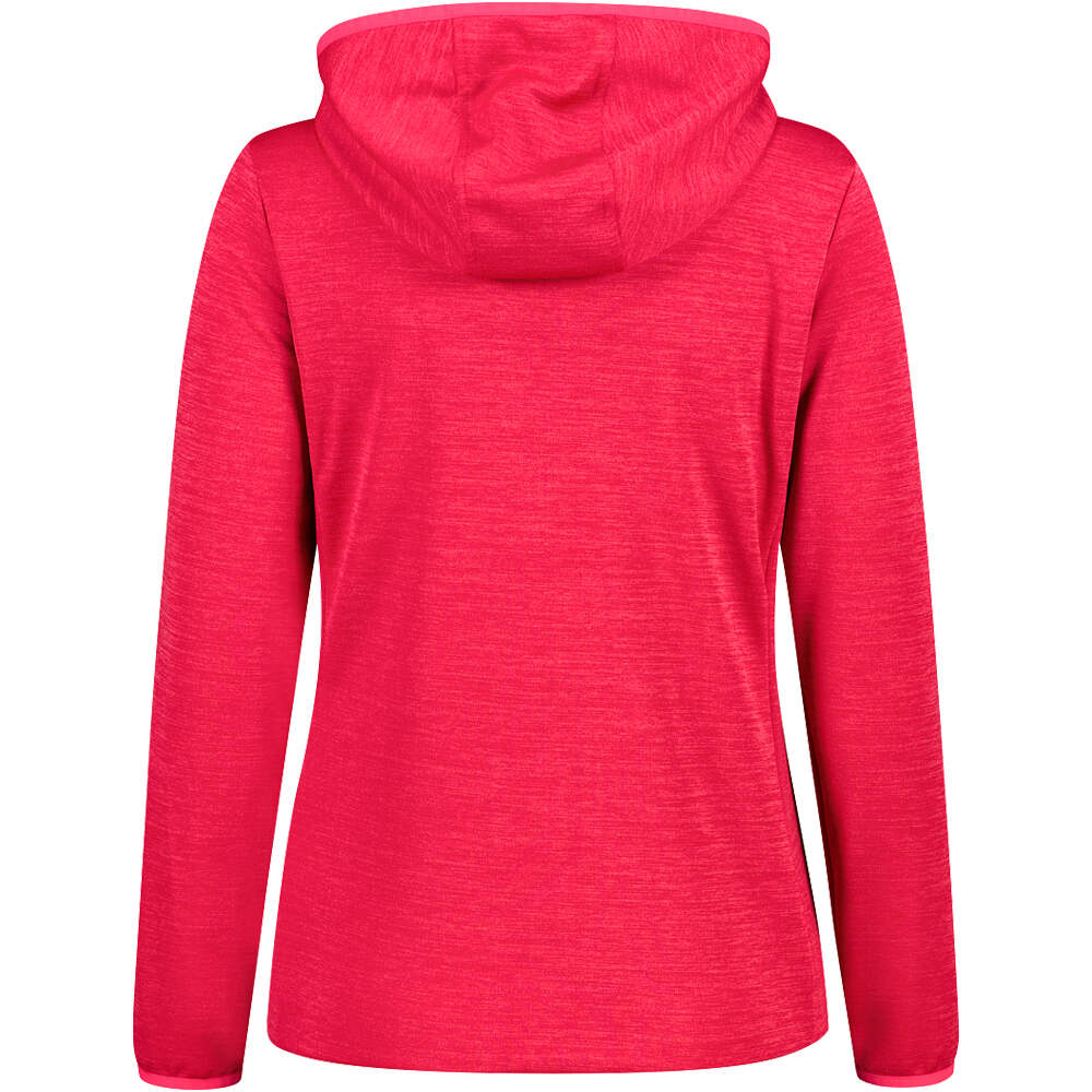 Cmp forro polar mujer WOMAN JACKET FIX HOOD vista trasera