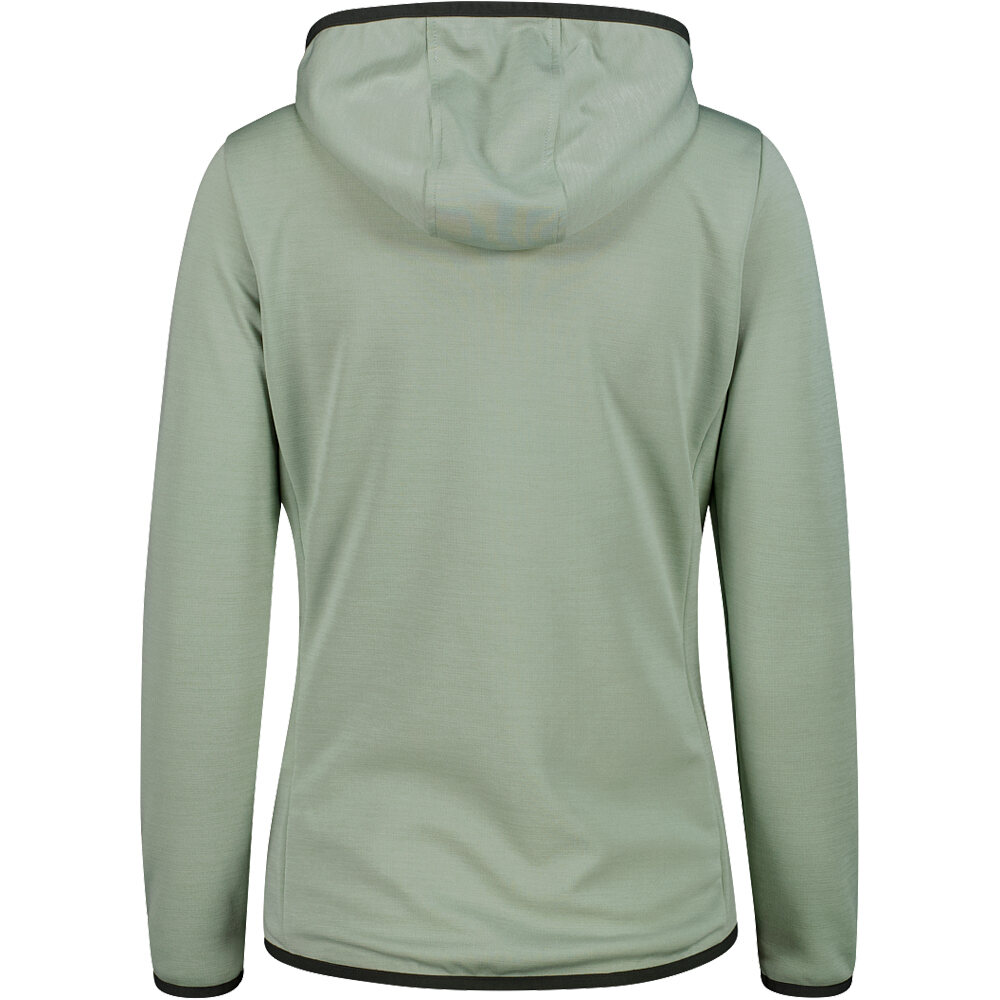 Cmp forro polar mujer WOMAN JACKET FIX HOOD vista trasera