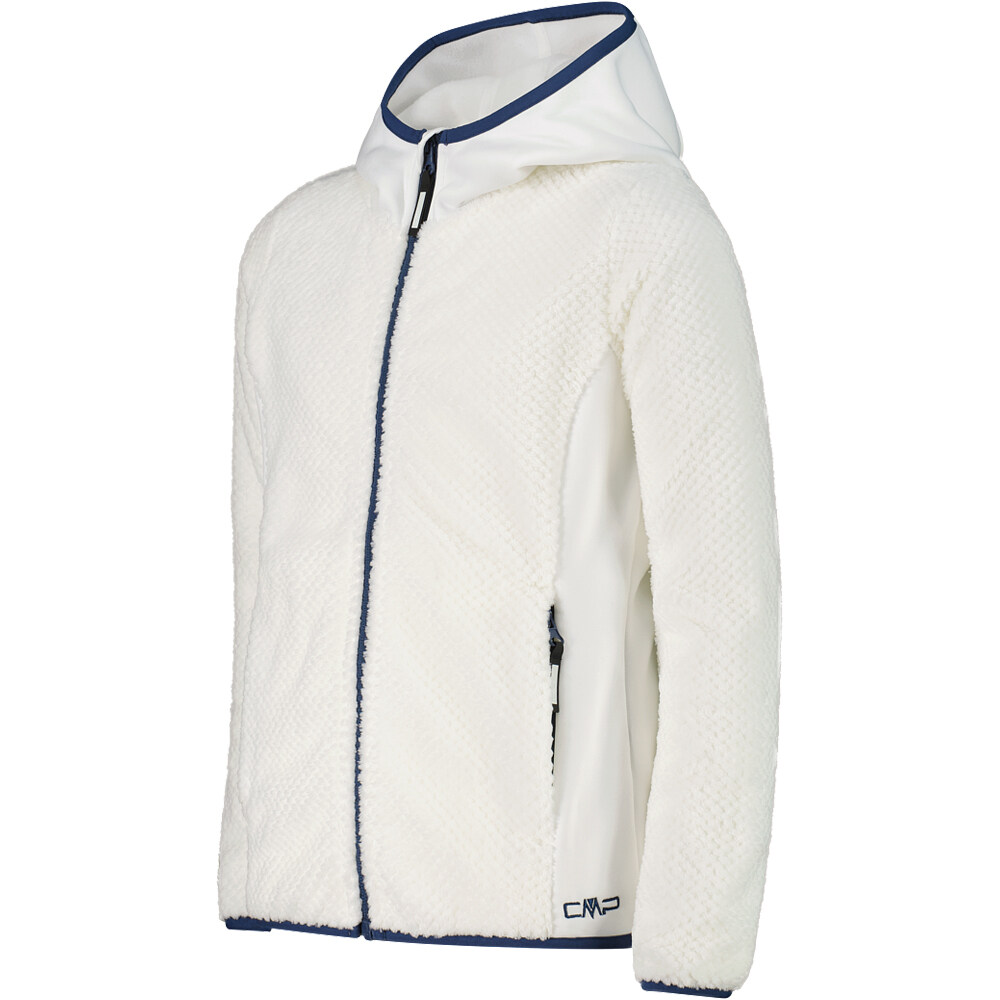 Cmp forro polar niño KID G JACKET FIX HOOD vista detalle