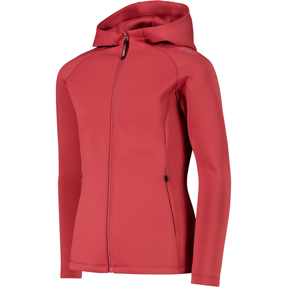 Cmp forro polar niño KID G JACKET FIX HOOD vista detalle