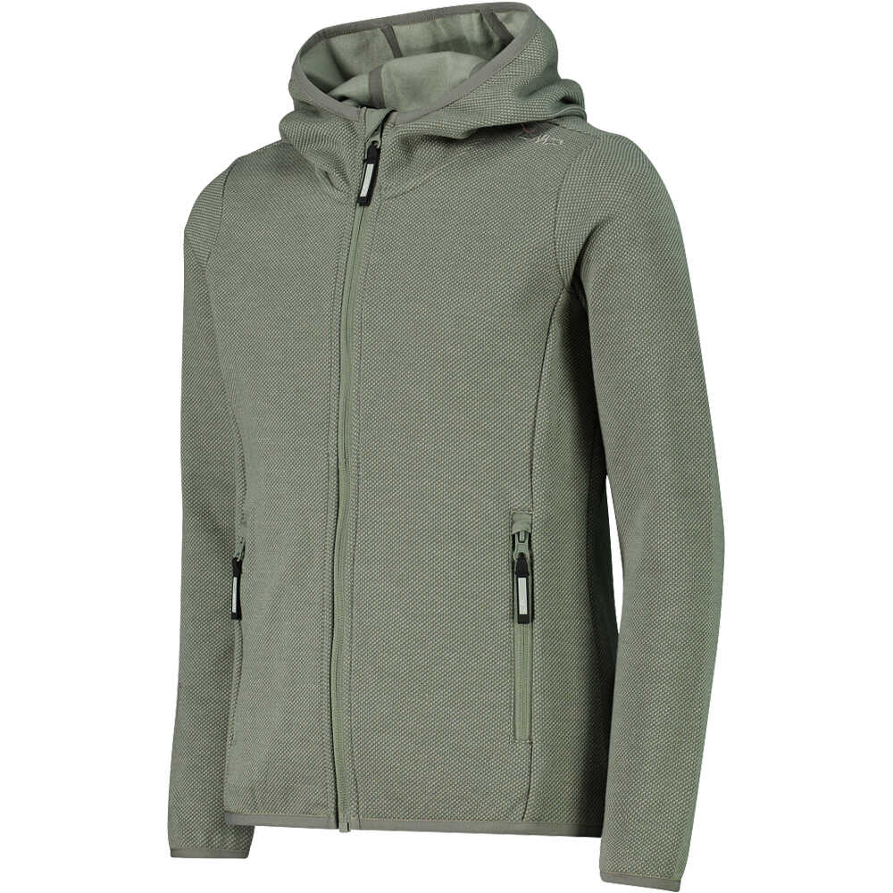 Cmp forro polar niño KID G JACKET FIX HOOD vista detalle