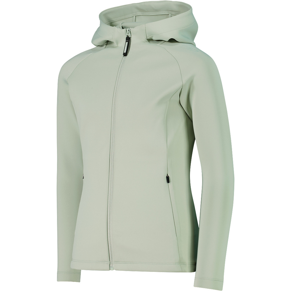 Cmp forro polar niño KID G JACKET FIX HOOD vista detalle