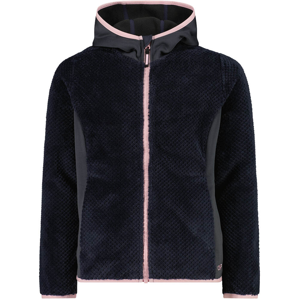 Cmp forro polar niño KID G JACKET FIX HOOD vista frontal