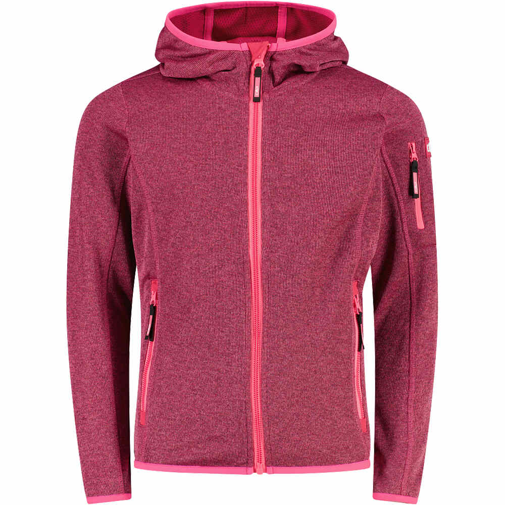 Cmp forro polar niño KID G JACKET FIX HOOD vista frontal