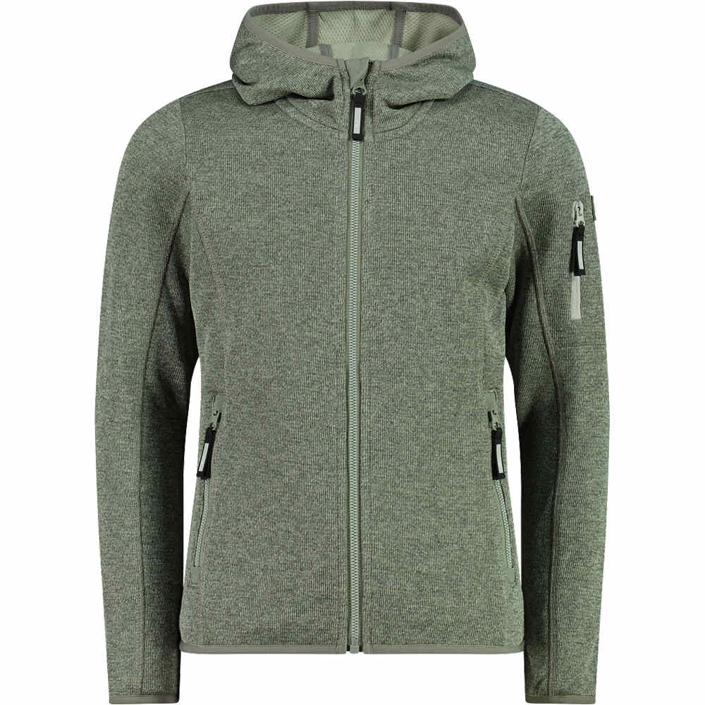 Cmp forro polar niño KID G JACKET FIX HOOD vista frontal