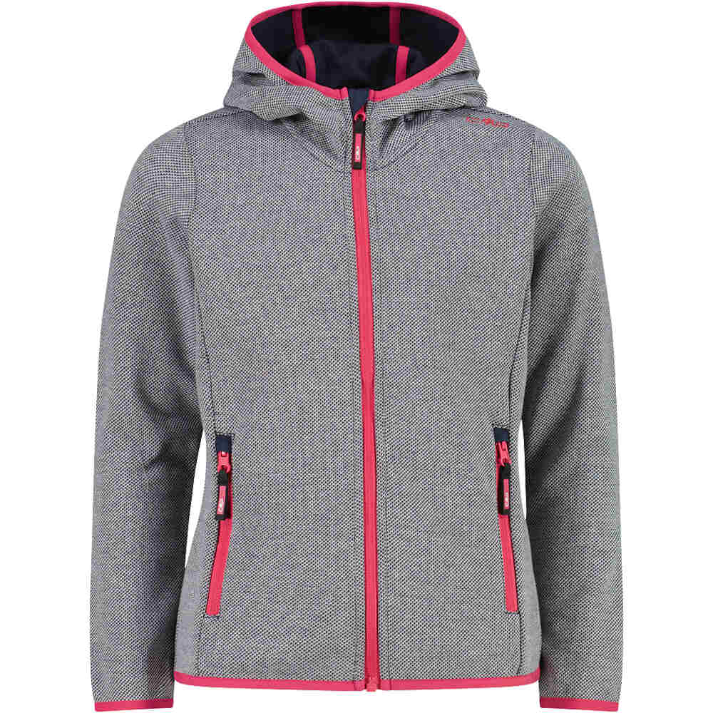 Cmp forro polar niño KID G JACKET FIX HOOD vista frontal