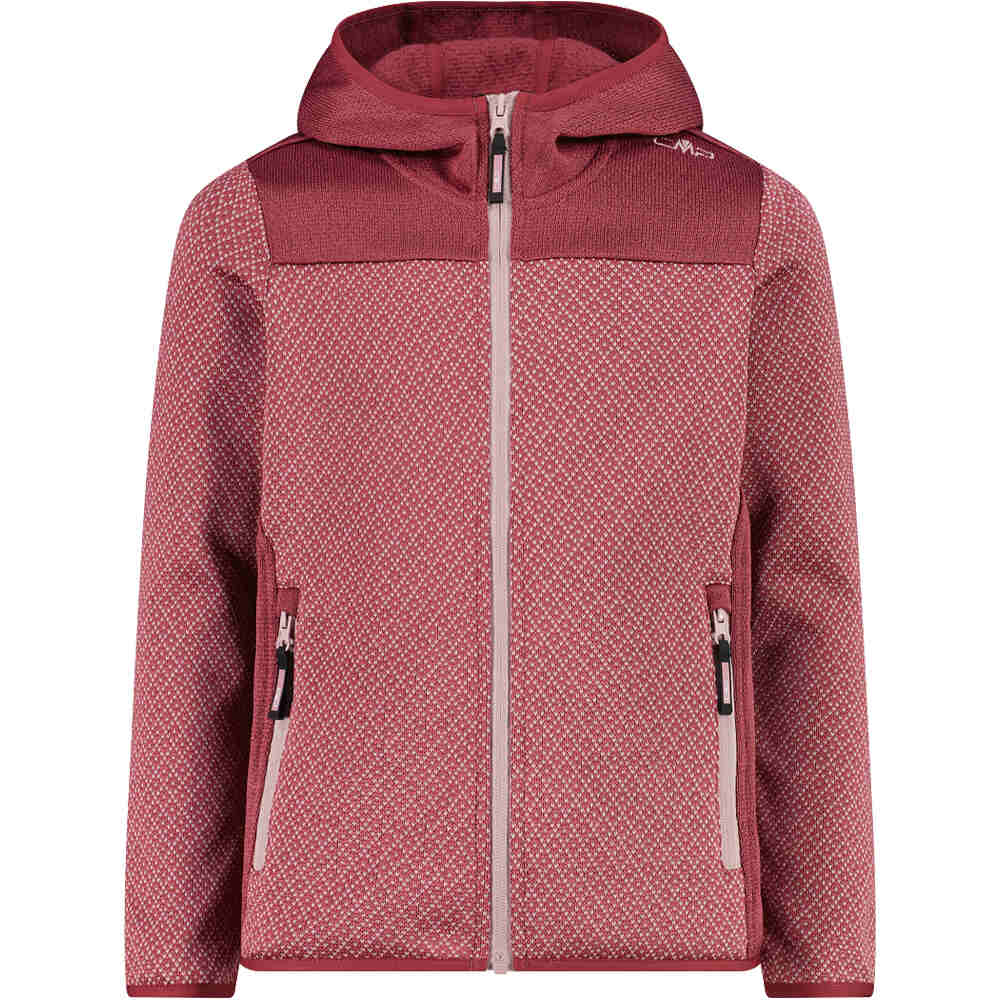 Cmp forro polar niño KID G JACKET FIX HOOD vista frontal