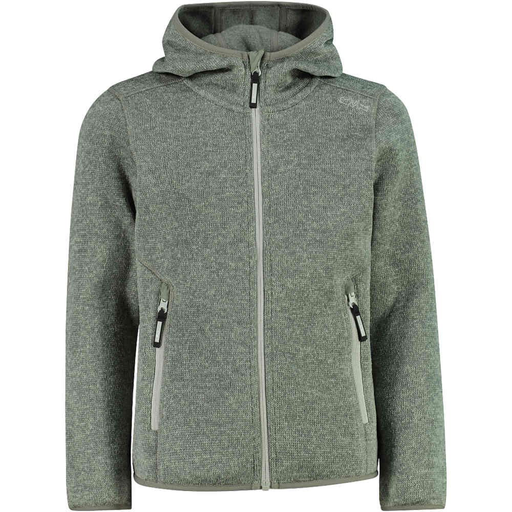 Cmp forro polar niño KID G JACKET FIX HOOD vista frontal