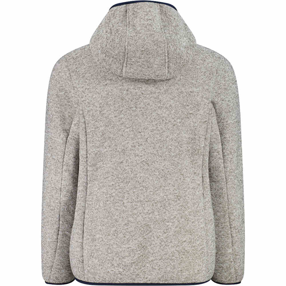 Cmp forro polar niño KID G JACKET FIX HOOD vista trasera