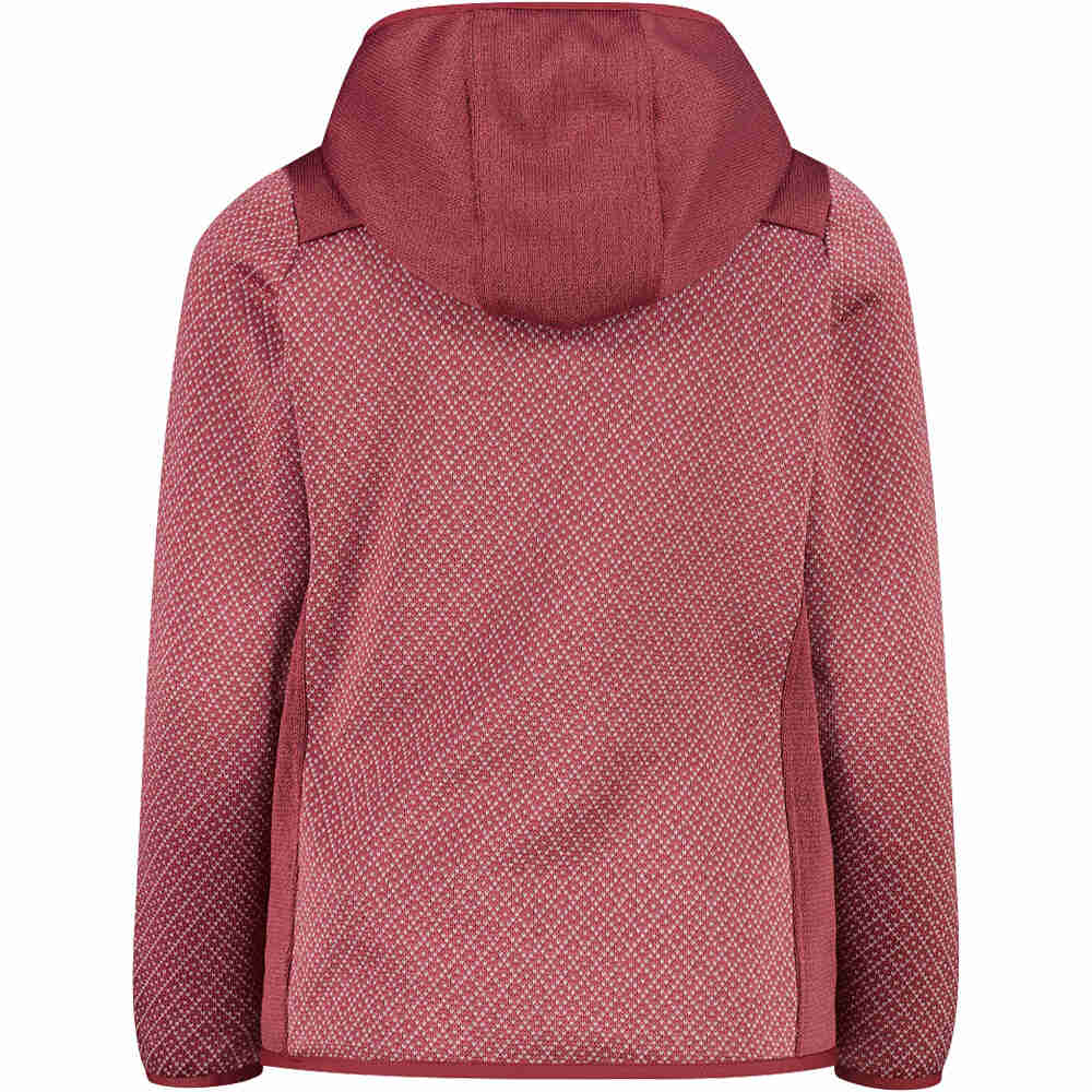 Cmp forro polar niño KID G JACKET FIX HOOD vista trasera