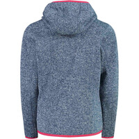 Cmp forro polar niño KID G JACKET FIX HOOD vista trasera