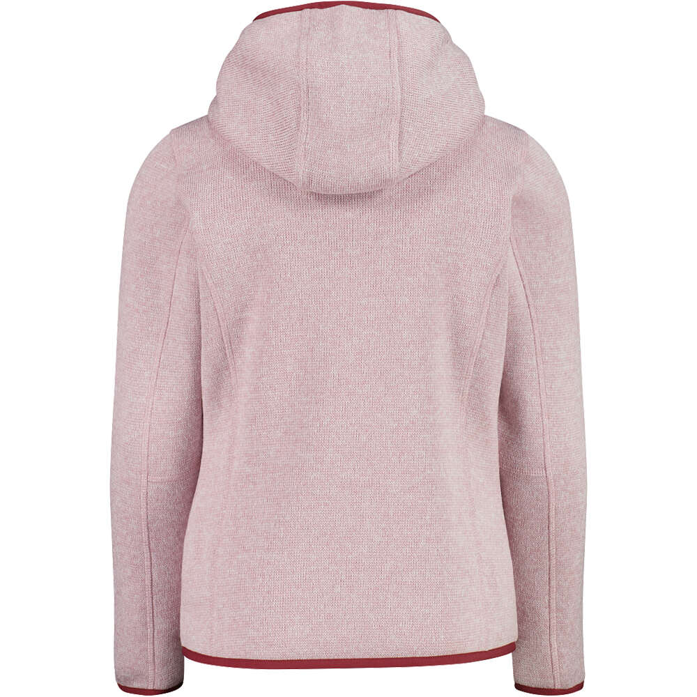 Cmp forro polar niño KID G JACKET FIX HOOD vista trasera