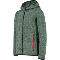 Cmp forro polar niño KID JACKET FIX HOOD vista detalle